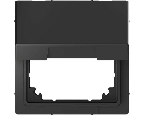 Адаптер Merten D-Life с крышкой для интеграции System M в D-Life SD антрацит SchE MTN4081-6034