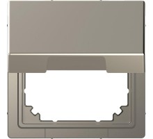 Адаптер Merten D-Life с крышкой для интеграции System M в D-Life SD никель SchE MTN4081-6050