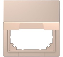 Адаптер Merten D-Life с крышкой для интеграции System M в D-Life SD шампань SchE MTN4081-6051