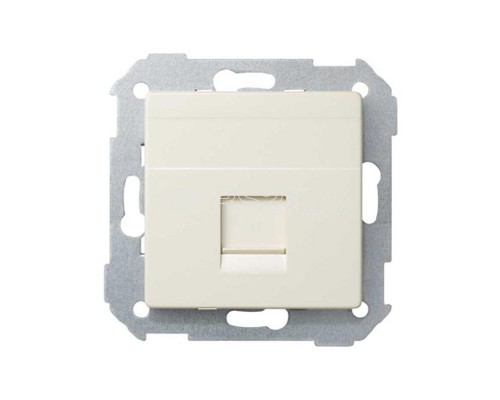 Адаптер на 1 RJ45(12) коннектор AMP (Keystone) прям. подключ. Simon88 сл. кость 82005-31