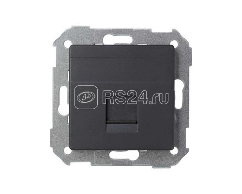 Адаптер на 1 RJ45 коннектор Simon82 графит 82005-38