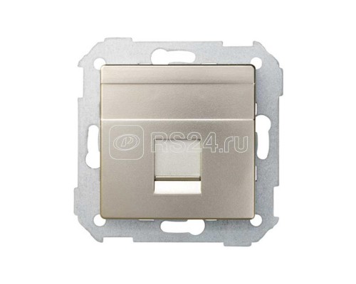 Адаптер на 1 RJ45 коннектор Simon82 шампань 82005-34