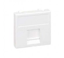 Адаптер на 1 RJ45 коннектор защ. шторки графит SimonConnect K76-14