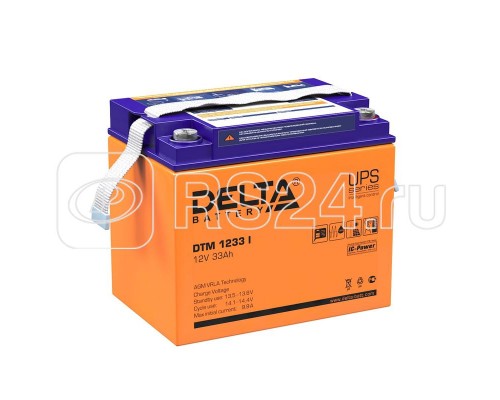 Аккумулятор 12В 33А.ч Delta DTM 1233 I