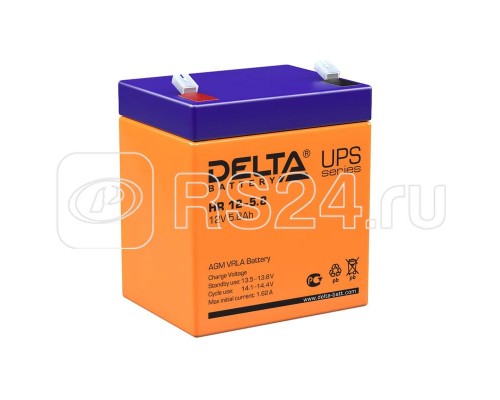 Аккумулятор 12В 5.8А.ч Delta HR12-5.8