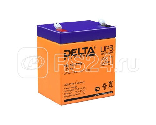 Аккумулятор 12В 5А.ч. Delta HR 12-21 W