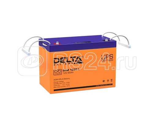 Аккумулятор 12В 90А.ч. Delta DTM1290L