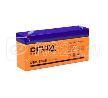 Аккумулятор 6В 3.2А.ч Delta DTM 6032