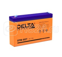 Аккумулятор 6В 7А.ч Delta DTM 607
