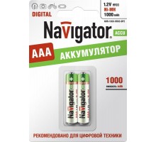 Аккумулятор 94 462 NHR-1000-HR03-BP2 (блист.2шт) Navigator 94462
