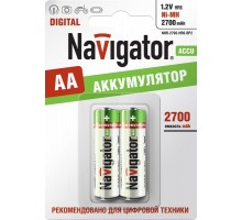 Аккумулятор 94 465 NHR-2700-HR6-BP2 (блист.2шт) Navigator 94465