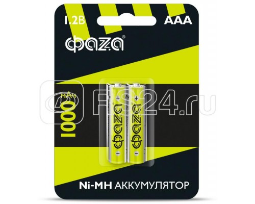Аккумулятор AAA 1000мА.ч Ni-MH BL-2 (уп.2шт) ФАZА 5002913