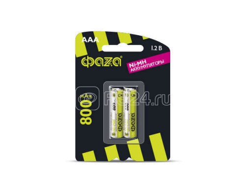 Аккумулятор AAA 800мА.ч Ni-MH BL-2 (уп.2шт) ФАZА 5002883