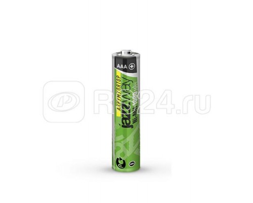 Аккумулятор AAA/HR03 NI-MH 1000мА.ч предзаряженный BL-2 (блист.2шт) JAZZway 5007932
