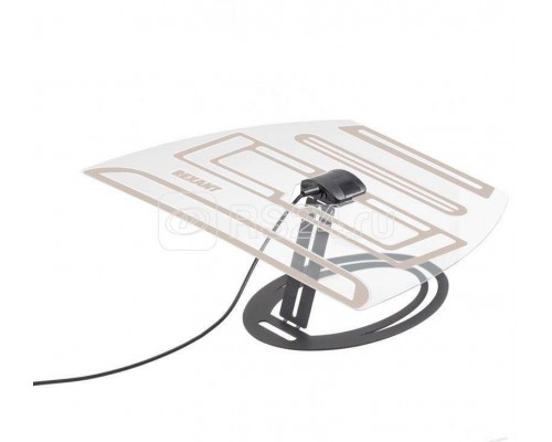 Антенна ТВ комнатная АКТИВНАЯ для цифрового телевидения DVB-T2 Ag-701 Rexant 34-0701