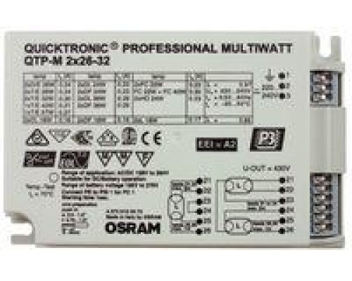 Аппарат пускорег. электрон. (ЭПРА) QTP-M 2х26-32/220-240 S OSRAM 4008321329158