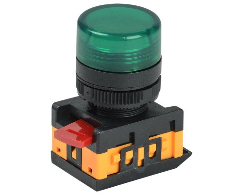 Арматура светосигнальная AL-22TE зел. цил. ИЭК BLS30-ALTE-K06