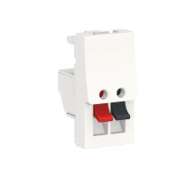 Аудиорозетка 1-мод. UNICA MODULAR бел. SchE NU348718