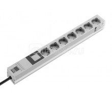 Блок 7 розеток 19дюйм с амперметром DK Rittal 7240301