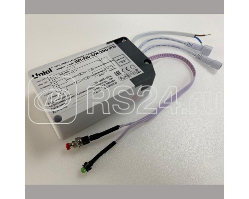 Блок аварийного питания UET-E30 40W/EMG IP20 для светодиодных панелей CLIP IN Uniel UL-00006766