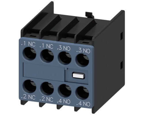 Блок доп. контактов 2НО+2НЗ S00-S2 Siemens 3RH29111HA22