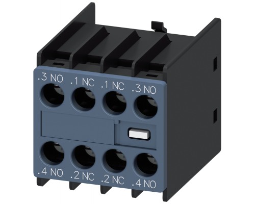 Блок дополнительных контактов 2НO+2НЗ S00-S2 Siemens 3RH29111FA22
