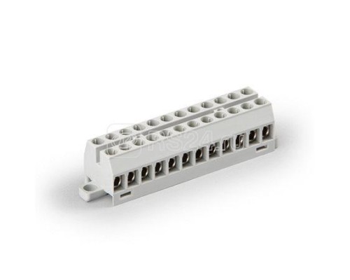 Блок клеммный 12п с защитой проводов Compact Cu 6мм 750В ENSTO KR8121