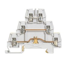 Блок клеммный Viking3 2.5кв.мм шаг 5мм 3 яруса PEN Leg 037152