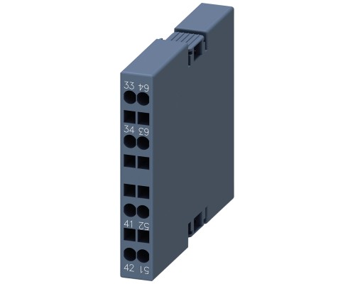 Блок-контакт 1НО+1НЗ для электроники 1 S0 пруж. Siemens 3RH29212DE11