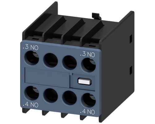 Блок-контакт 2НО: 1НО+1НО типоразмер S00 и S0 винт. клеммыSiemens 3RH29111NF20