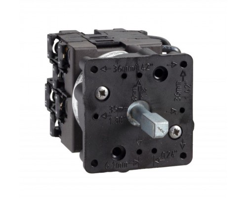 Блок контактный для кулачкового переключателя SchE K2B002AL