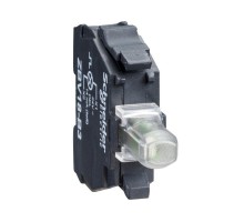 Блок контактный со светодиодом мигающий 24В 50/60Гц зел. SchE ZBV18B3