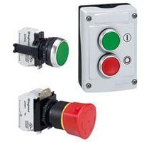 Блок контактов 130В с инд. с пруж. клеммами красн. Osmoz Leg 023071
