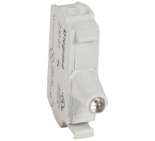 Блок контактов 230В с инд. с пруж. клеммами красн. Osmoz Leg 023081