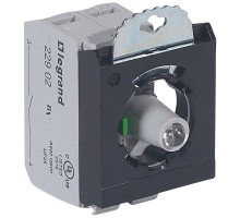 Блок контактов 3п 1230В +НО адаптер с инд. под винт красн. Osmoz Leg 023011