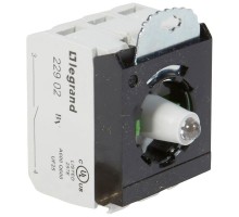 Блок контактов 3п 12-24В +2хНО адаптер с инд. под винт красн. Osmoz Leg 023007