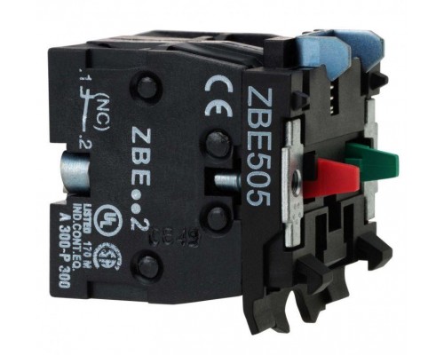 Блок контактов двойной НО+H3 SchE ZBE505