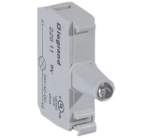 Блок контактов со светодиодом 12-24В под винт красн. Osmoz Leg 022911