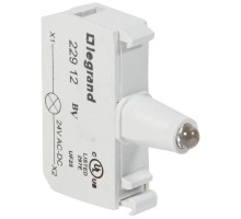 Блок контактов со светодиодом 12-24В под винт зел. Osmoz Leg 022912