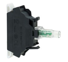 Блок контактов со светодиодом 230В син. SchE ZBVM65