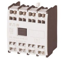 Блок контактов вспомогательных 4п 4НО пружинные зажимы DILM150-XHIC40 фронт. EATON 278044