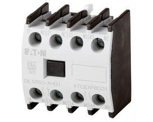 Блок контактов вспомогательных 4п 4НЗ винт. зажимы DILM150-XHI04 фронт. EATON 277952