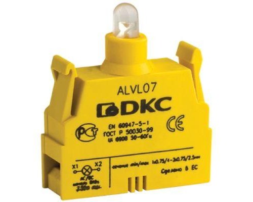 Блок ламповый со светодиод. под винт 220В DKC ALVL220