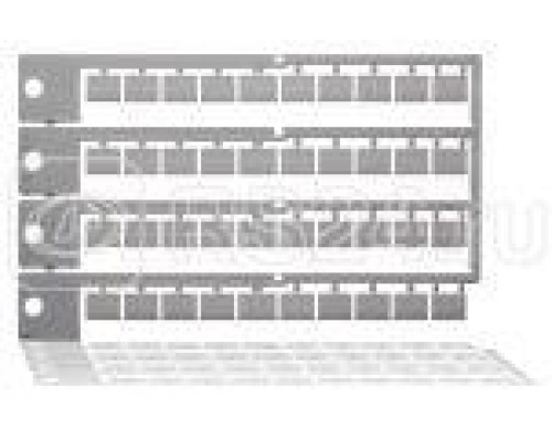 Блок маркировок для 19.21 пластик 40 этикеток FINDER 01940