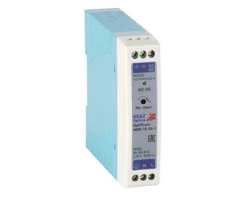 Блок питания OptiPower MDR-10-24-1 КЭАЗ 284538