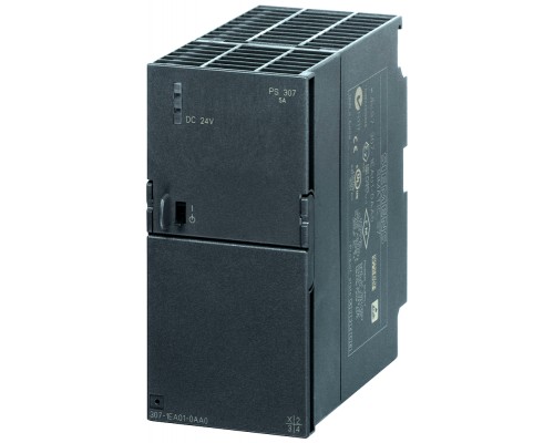 Блок питания стабилизированный SIMATIC S7-300 PS307 вх.=120/230В вых.=24В/5А Siemens 6ES73071EA010AA0