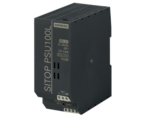 Блок питания стабилизированный SITOP PSU100L 24В/5А Siemens 6EP13331LB00