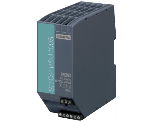 Блок питания стабилизированный SITOP PSU100S 24В/5А 120/230В AC 24В/7А DC Siemens 6EP13222BA00