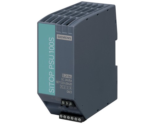 Блок питания стабилизированный SITOP PSU100S 24В/5А Siemens 6EP13332BA20