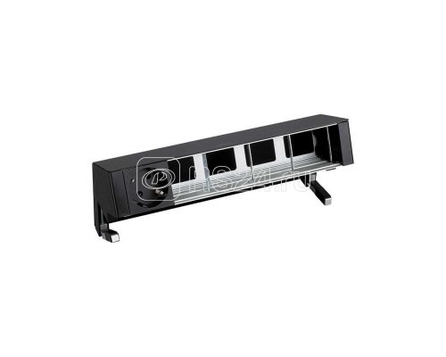 Блок розеточный настольный 1х2P+E 4 пустых мод. черн. Simon 400 42501000-138